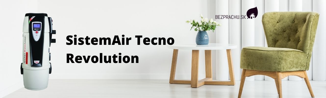Centrálny vysávač SistemAir Tecno Revolution
