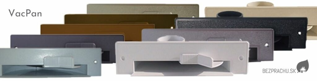 Vacpan automatická lopatka - rôzne farebné prevedenie do všetkých interiérov